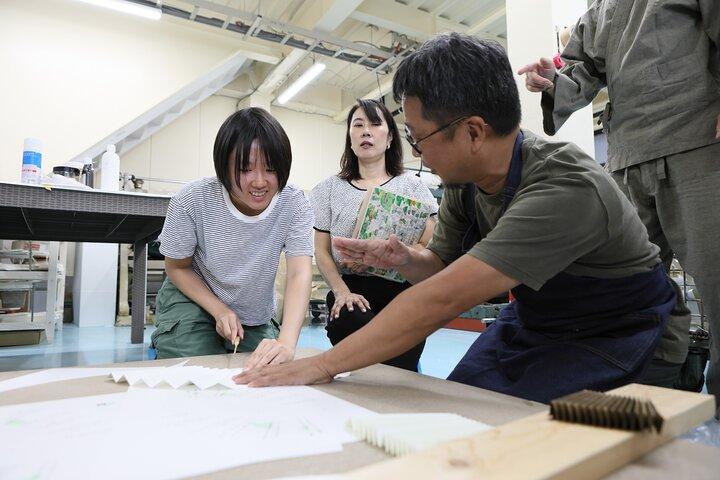 京都金箔扇子工房 名工とつくる