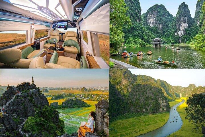 Privat lyx - Mua Cave - Trang An - Bich Dong 1 dag från Hanoi