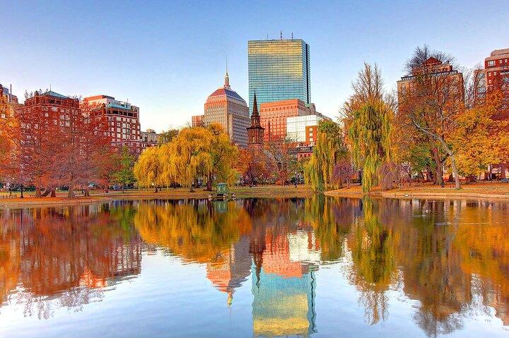 Traslado privado de ida y vuelta Aeropuerto de Boston BOS a Boston Downtown