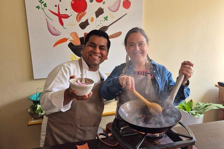Peruvian Cooking Class with a native Chef Exploring Local Markets