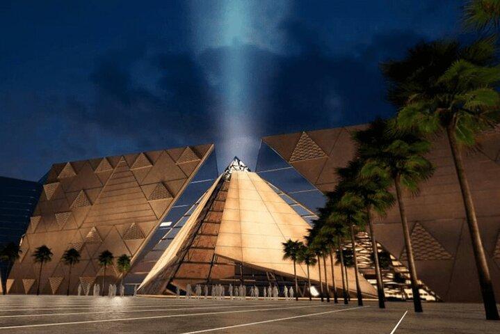 Halvdagstur till Grand Egyptian Museum i Giza