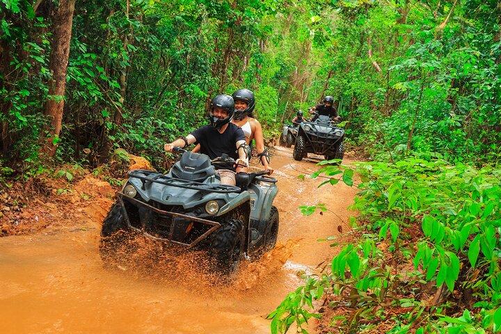 アドレナリンアドベンチャー、ジップライン、ATV、セノーテマヤ
