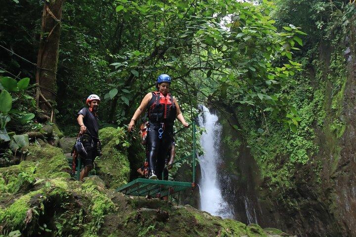 Pure Trek Canyoning Rainforest Falls Adventure Combo