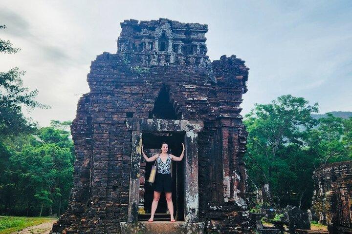 Min søn og Marble Mountain Private Tour fra Hoi An eller Da Nang