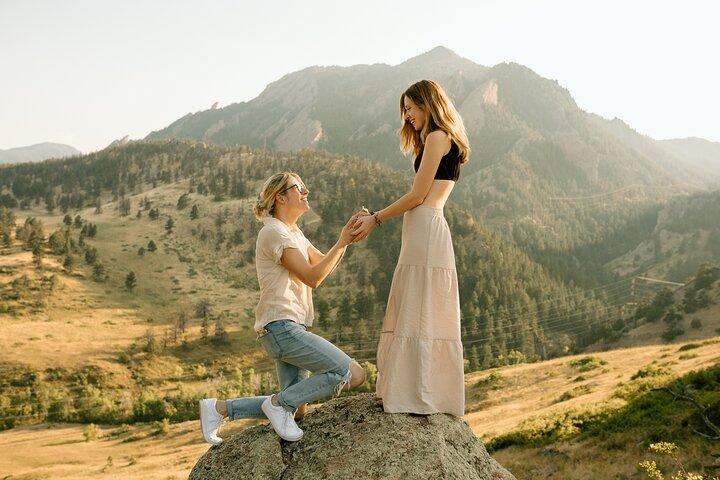 Scenic Mountain Photoshoot in Boulder, Colorado