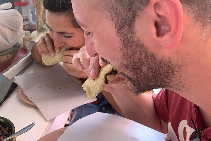 ストリートフード＆マーケットツアー、肉またはベジタリアンオプション