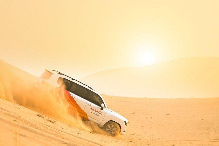 Halvdags ökensafari från Abu Dhabi