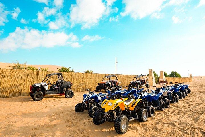 Halvdags ökensafari från Abu Dhabi