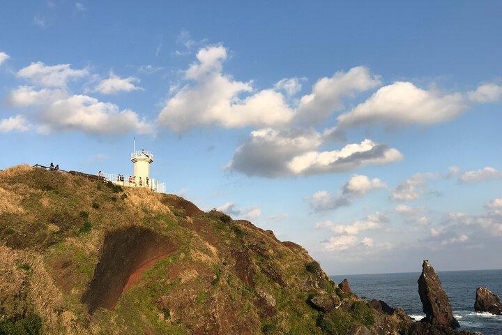 Ten oosten van het eiland Jeju Bustour vanuit de stad Seogwipo, het eiland Jeju