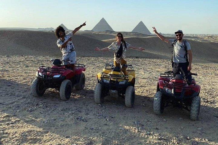 VIP Gizeh Pyramiden Tour, Sphinx, Kamelfahrt, Quad Bike & Inside Pyramide