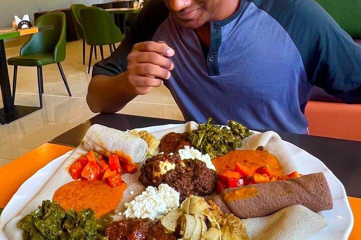 Aventura gastronómica local en Addis Abeba