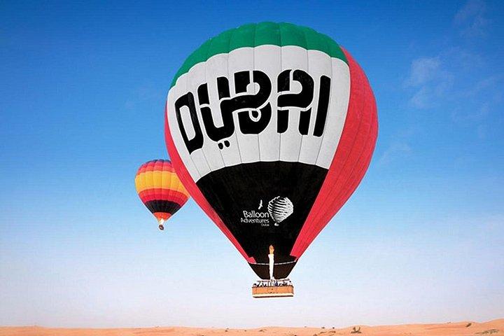 Hot Air Balloon Standard flyvning Dubai med overførsler