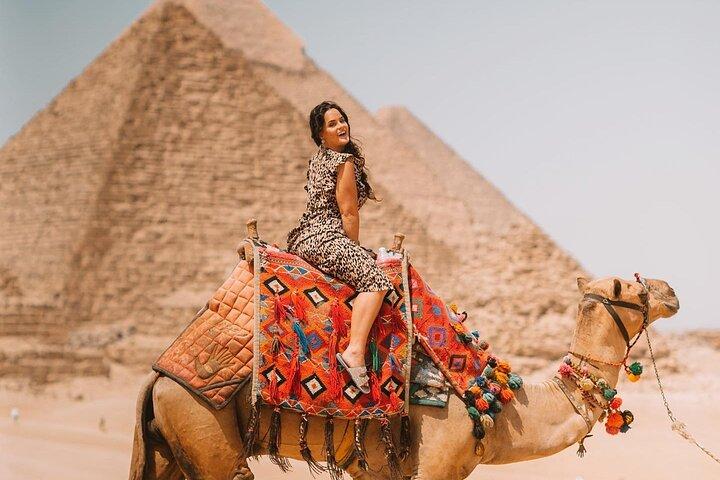 4-timers privat tur til Giza pyramider, Sphinx, Quad ATV & Camel Ride