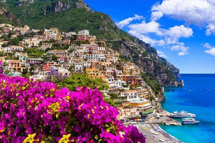 Tour privado desde Roma a Pompeya, la Costa Amalfitana y Positano