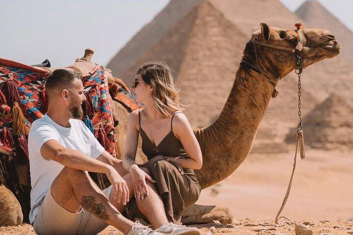 Half Day Tour Giza Pyramids& Great Sphinx with Private Tour Guide