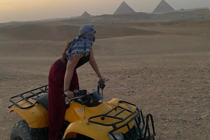 Private Tours Giza Pyramids ,Sphinx ,Quad Bike& Safari Camel Ride