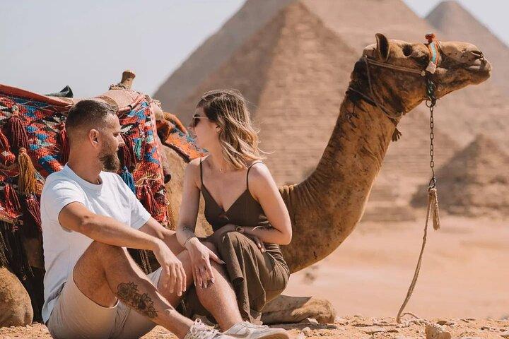Halvdagstur Giza pyramiderna och den stora sfinxen med privat turguide