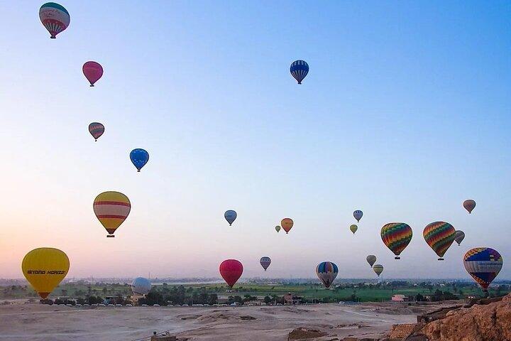 Luxor Sunrise Varmluftsballong och Konungarnas dal