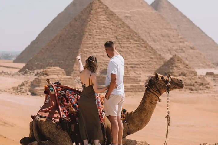 Giza pyramids,Sphinx,ATV bike,Camel ride, Dinner cruise& shopping