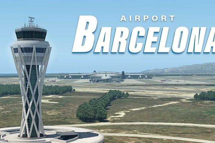 ホテルからバルセロナ空港へのプライベート送迎出発