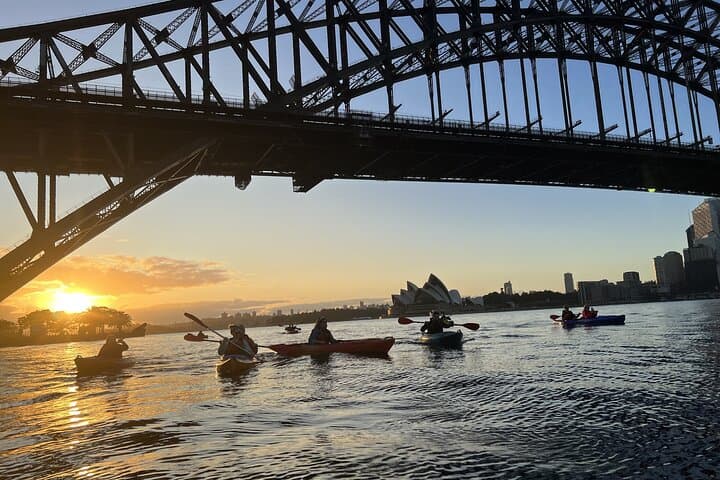 Sunrise Paddle Session on Sydney Harbour (single kayak)