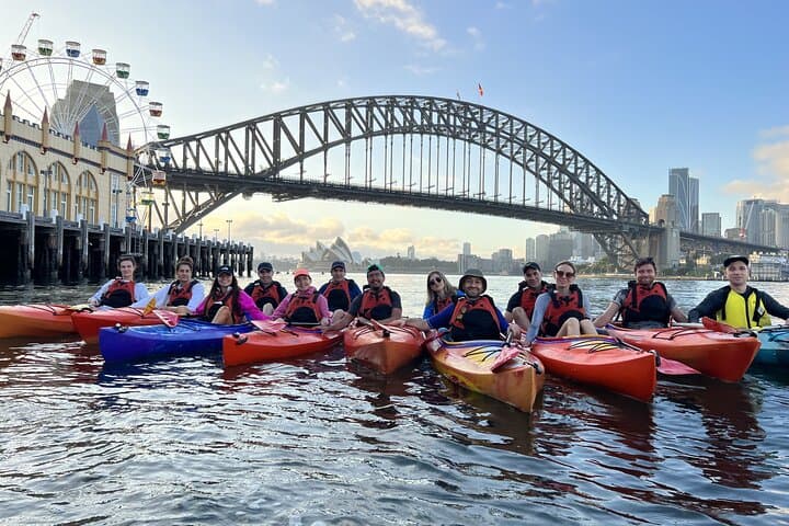 Sunrise Paddle Session on Sydney Harbour (single kayak)