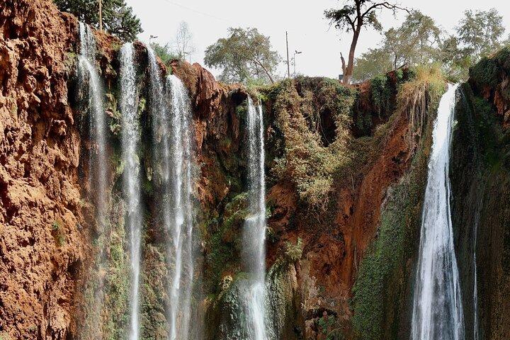 Ouzoud Waterfall Small group Guided Tour Boat Ride from Marrakech