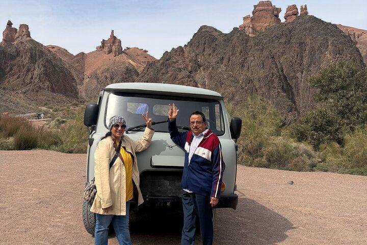 Excursion privée d'une journée : Charyn Canyon & Kolsay Lake
