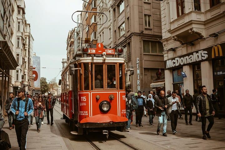 Istiklal Avenue and Galata Tower Nostalgic and Historical Tour