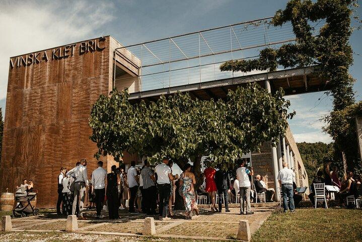 Prova de vinho e comida da Costa da Eslovénia