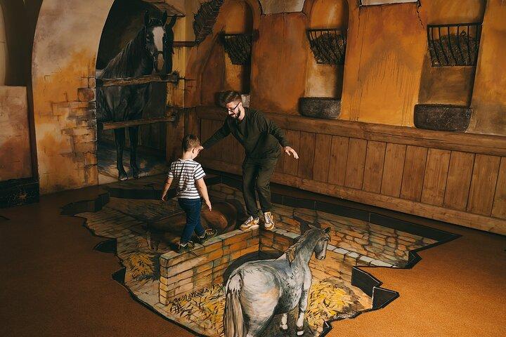 Inträdesbiljett till Museum of Senses i Prag