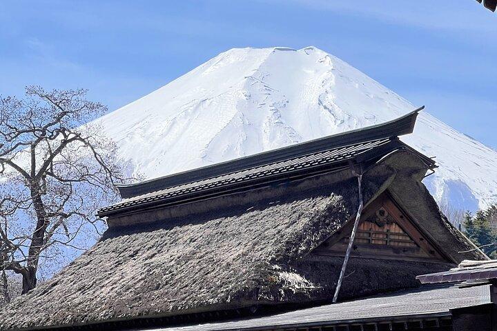 英語ガイドツアー:富士山＆箱根、専用車