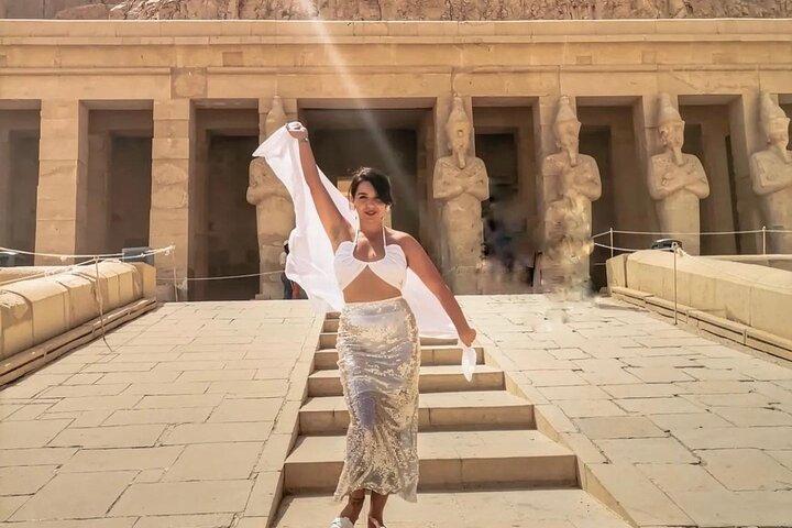 4-uur durende tour West Luxor bank: Hatshepsut-tempel en Vallei van de Koning met lunch