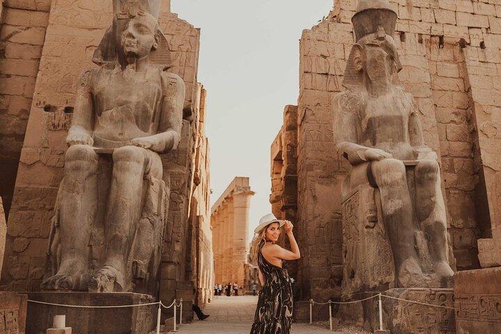 Tweedaagse tour: Luxor West, East Bank, Karnak-tempel, Valley Kings Hatsheput-tempel