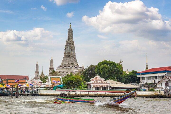 Traditionele Longtail Boottocht in Bangkok Canals