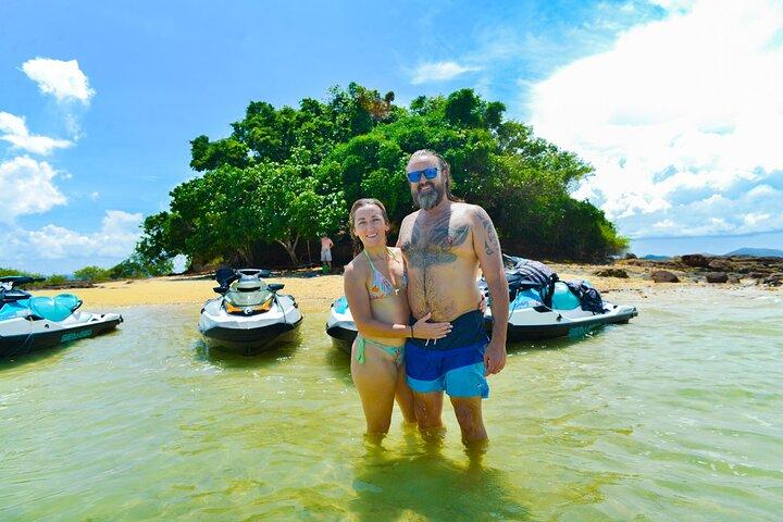 Jet Ski Eilandhoppertocht met transfers vanaf Phuket