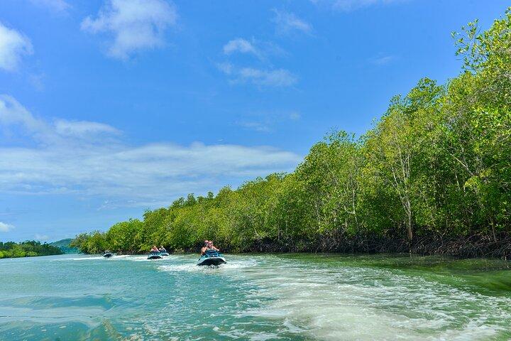 Jet Ski Eilandhoppertocht met transfers vanaf Phuket