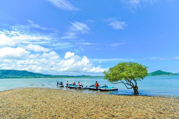 Jet Ski Eilandhoppertocht met transfers vanaf Phuket