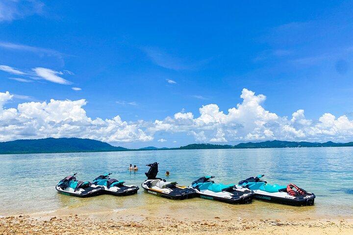 Jet Ski Eilandhoppertocht met transfers vanaf Phuket