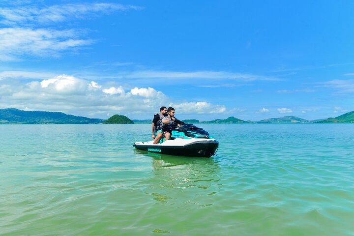 Jet Ski Eilandhoppertocht met transfers vanaf Phuket