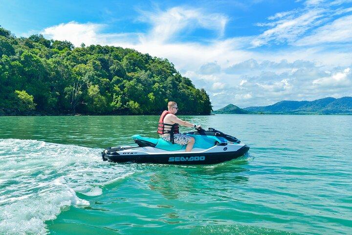 Jet Ski Eilandhoppertocht met transfers vanaf Phuket