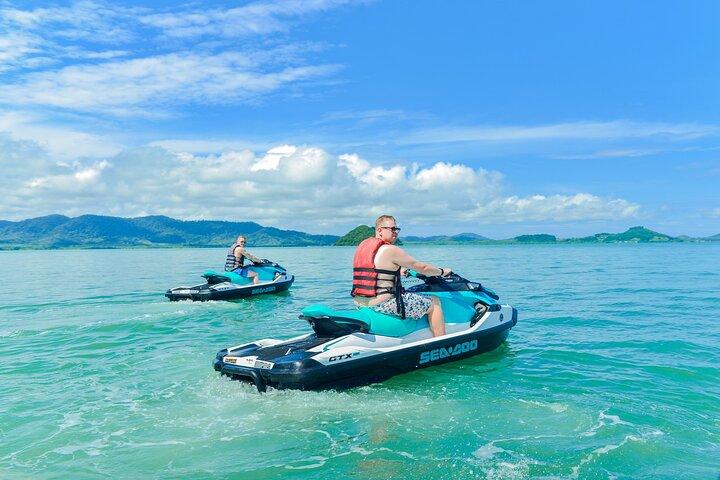 Jet Ski Eilandhoppertocht met transfers vanaf Phuket