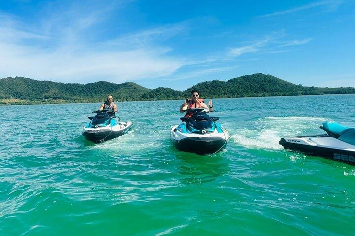 Jet Ski Eilandhoppertocht met transfers vanaf Phuket
