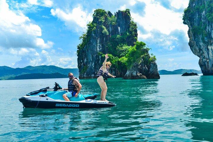 Jet Ski Eilandhoppertocht met transfers vanaf Phuket