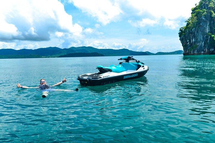 Jet Ski Eilandhoppertocht met transfers vanaf Phuket