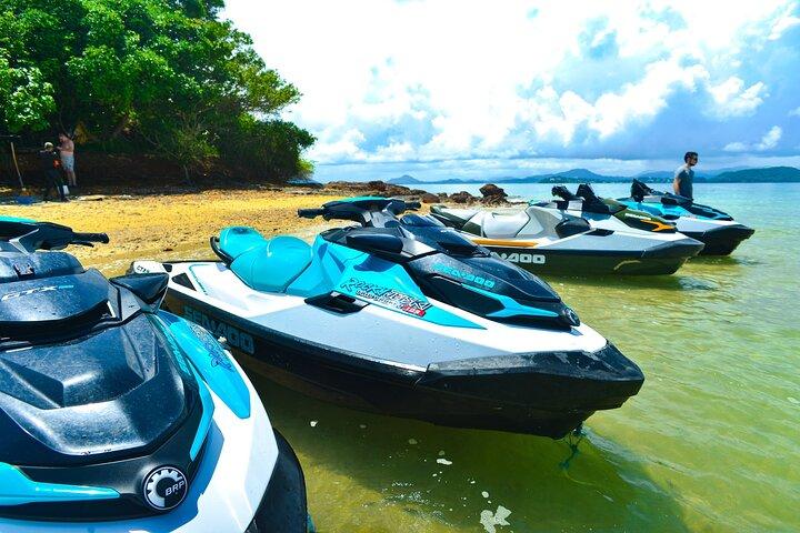 Jet Ski Eilandhoppertocht met transfers vanaf Phuket