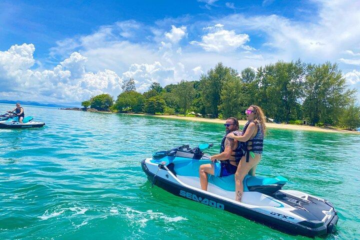 Jet Ski Eilandhoppertocht met transfers vanaf Phuket