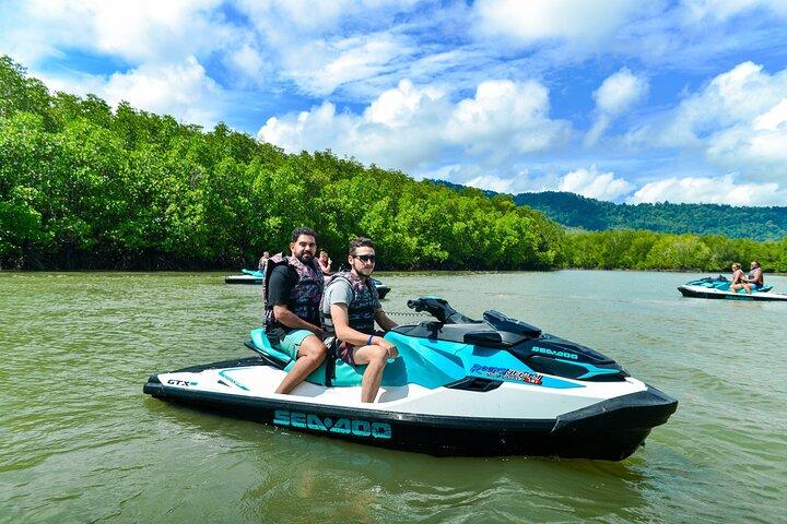 Jet Ski Eilandhoppertocht met transfers vanaf Phuket