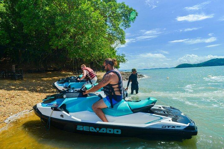 Jet Ski Eilandhoppertocht met transfers vanaf Phuket