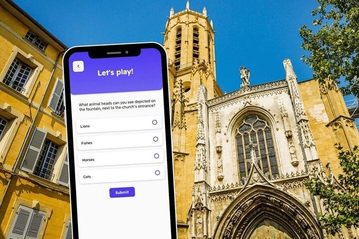 Aix-en-Provence Exploration Game and City Tour on your Phone
